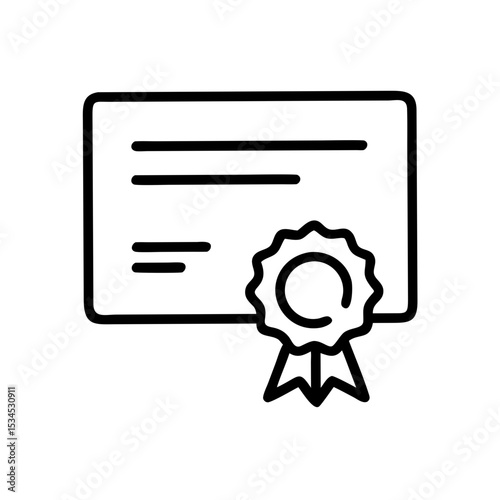 Zertifikat Zertifizierung Symbol 