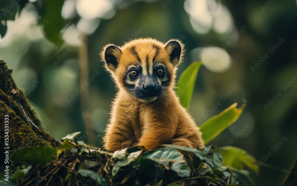 Obraz premium A clean and high resolution image showing wildlife in natural habitats without human interference with eco friendly context.