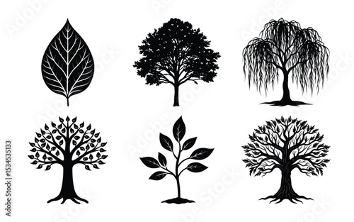 Trees Vector Pack