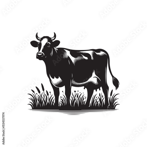Cow Vector (4).eps