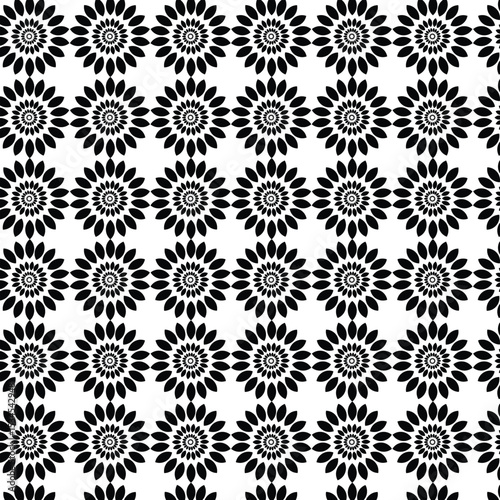 Elegant Seamless Floral Vector Pattern – Editable EPS Design for Fabric, Stationery, and Digital Use