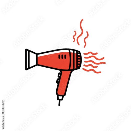 Hot hair dryer