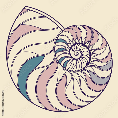 Moiré Effect Vector Pattern
