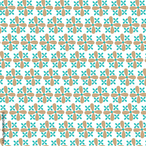 Elegant Seamless Floral Vector Pattern – Editable EPS Design for Fabric, Stationery, and Digital Use