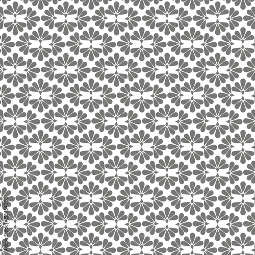 Elegant Seamless Floral Vector Pattern – Editable EPS Design for Fabric, Stationery, and Digital Use
