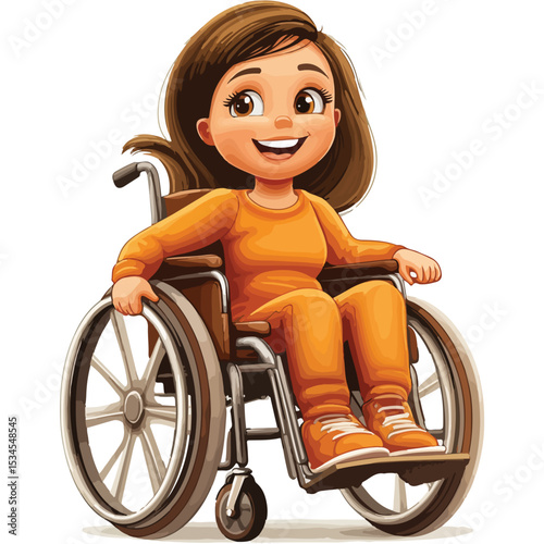 disabled woman in wheelchair