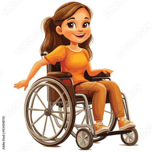disabled woman in wheelchair