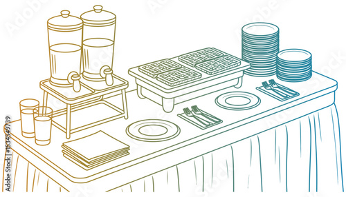 A detailed electronic circuit board with a processor and other components, illustrating an engineering design for computer technology