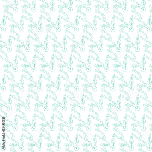 Elegant Seamless Floral Vector Pattern – Editable EPS Design for Fabric, Stationery, and Digital Use