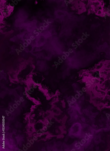 Abstract Purple Fog Texture With Cover Design– Dark Abstract Vapor Background.