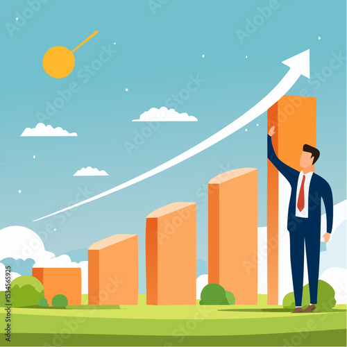 Telephone call expert to generate lead or sales, success telemarketing tell promotion to prospect or client concept, businessman sale representative agent talk in phone call with thumb up feedbac