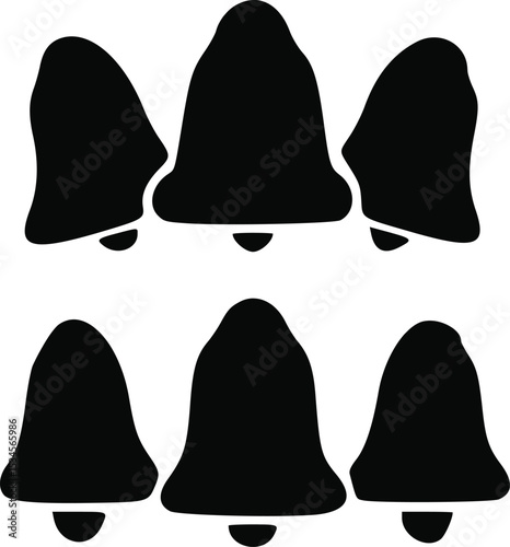 Six Bell Silhouette
