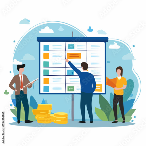 Dispute, conflict or arguing office colleagues, disagreement problem, work challenge, argument, fighting discussion, stress or anxiety, violence concept, business people arguing in work disagreemen