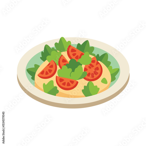 Delicious and Healthy Tomato and Greens Salad Recipe A Simple Guide to Fresh Flavor