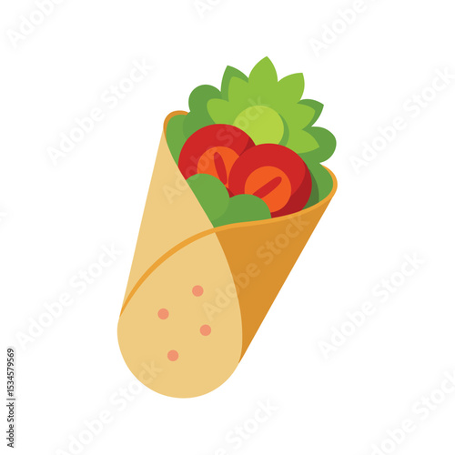 Delicious Veggie Wrap A Healthy and Flavorful Meal