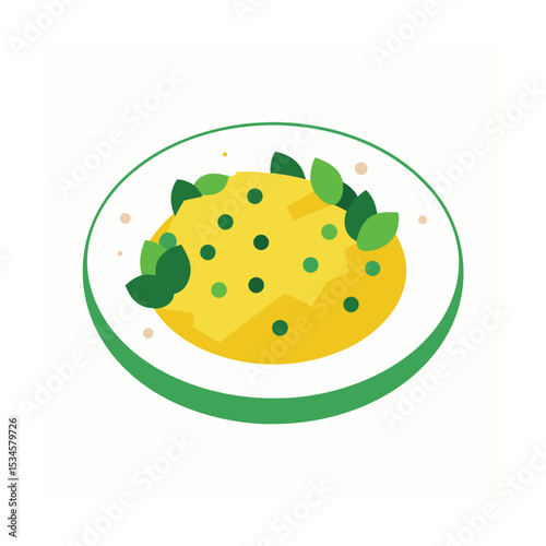Delicious Creamy Polenta with Peas and Herbs A Simple Italian Recipe