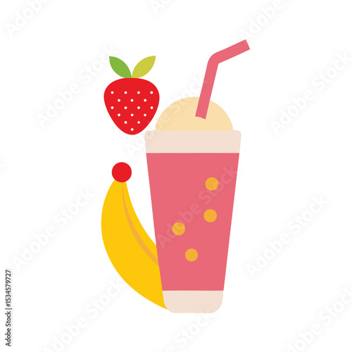 Refreshing Strawberry Banana Smoothie A Delicious Blend of Summer Fruits