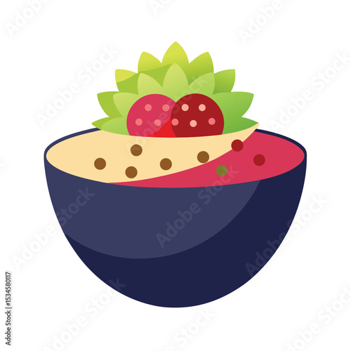 Vibrant Berry and Grain Breakfast Bowl A Healthy and Delicious Start to Your Day