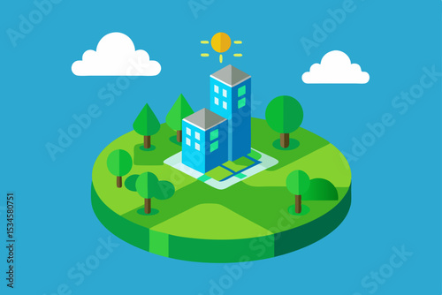 Sustainable City Living Eco-Friendly Urban Design and Green Spaces