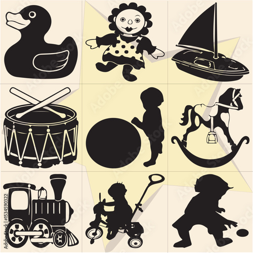 Guess the Toy Shape – Nostalgic Fun set-74