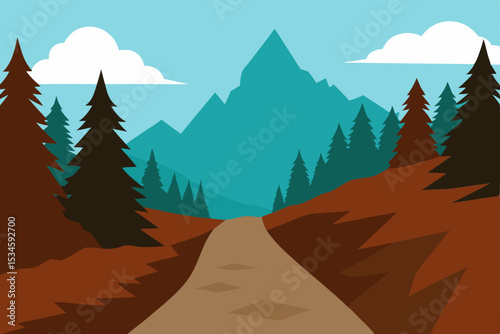 Mountain Road Adventure A Scenic Journey Through Majestic Peaks and Verdant Forests