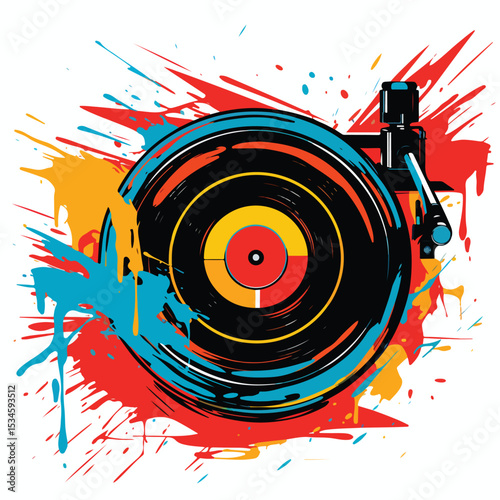 Professional Isolated Vinyl Design Stock Vector for Creative Projects