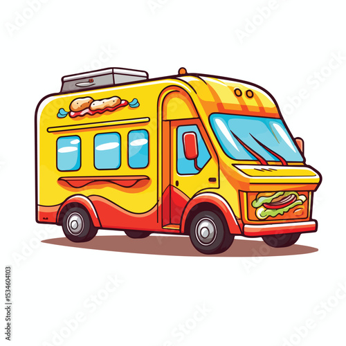 Professional Hot Dog Truck for Fast Food Delivery Transportation Service