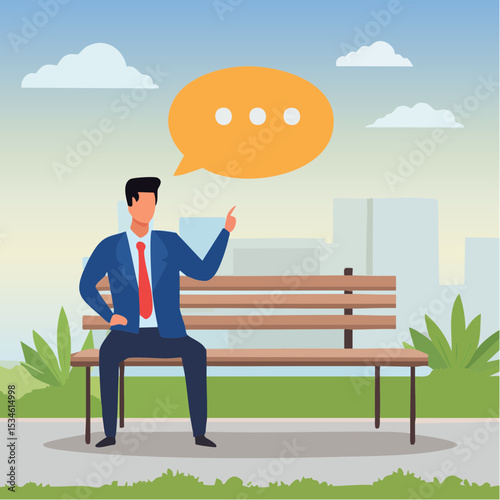 Second opinion, suggestion or advice to consider, reason or logical thinking, information to make decision or judgement concept, businessman think from listening to second opinion and make decisio