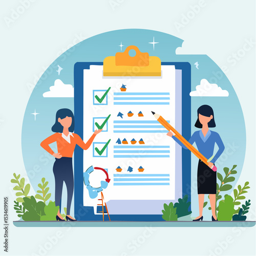 Requirements gathering, client demand or customer opinion, summary or meeting conclusion, stakeholders use case, lecture or meeting note concept, businessman write client requirements from discussion