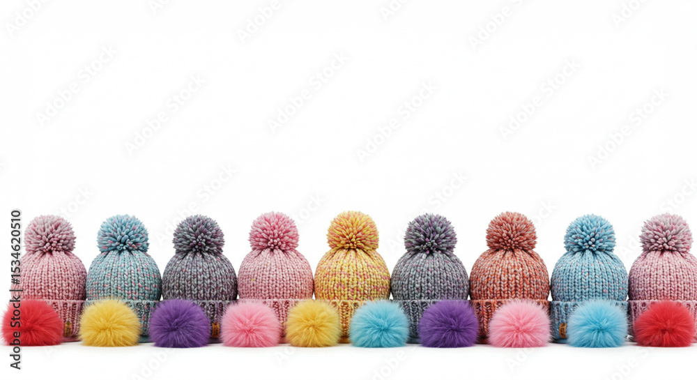 Obraz premium Cozy Winter Hats