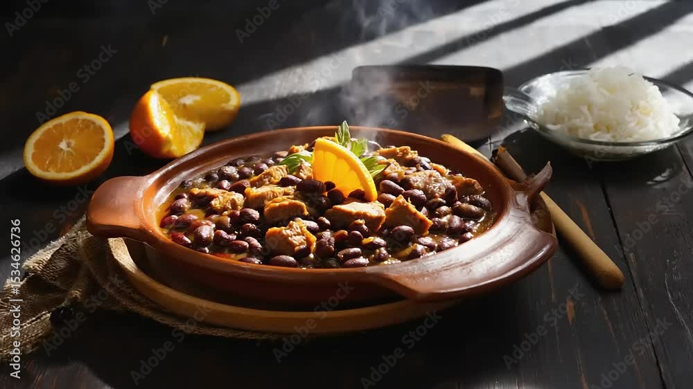 Delicious and Aromatic Feijoada A Traditional Brazilian Black Bean Stew Recipe