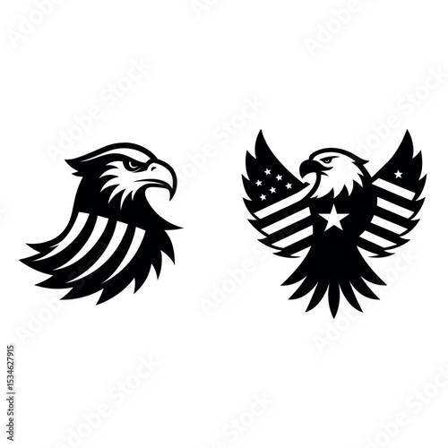 eagle silhouette
