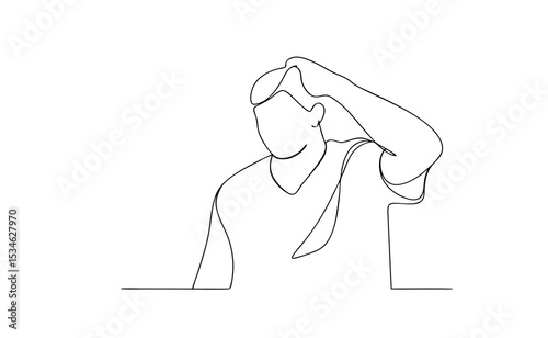 Woman holding head in hands feeling stressed overwhelmed