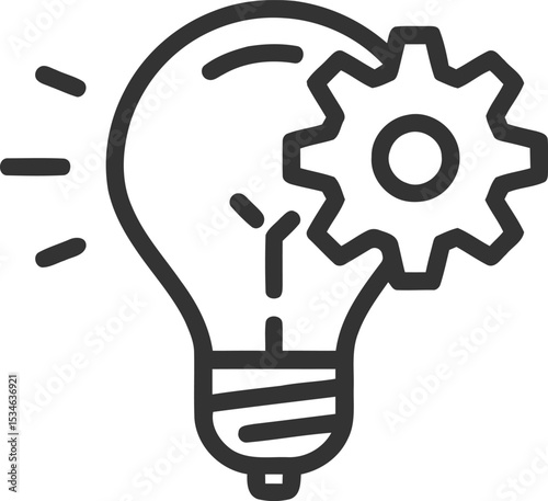 Technology set of web icons in line style. Information technology signs for web and mobile app. IT network system, communication, computer, chip, web design, software, data center, device,