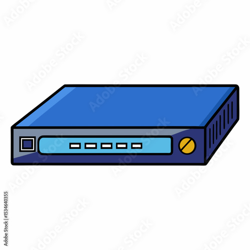 Minimal Blu-ray Player Illustration
