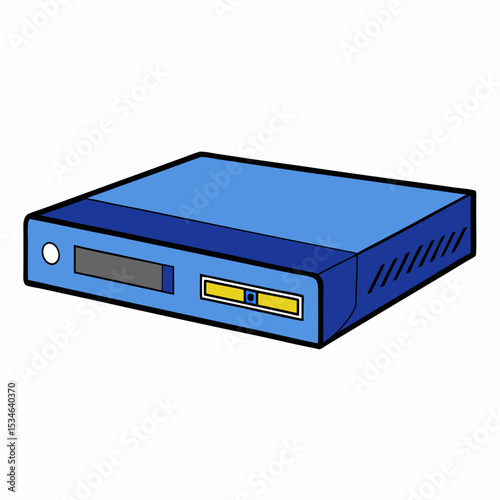 Minimal Blu-ray Player Illustration