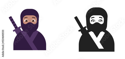 Ninja Dark Outfit Second Variant