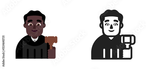 Judge Medium Light Skin Male