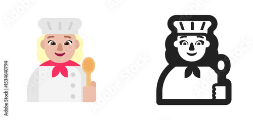 Chef Light Skin Female