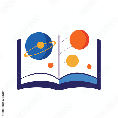 Exploring the Cosmos A Journey Through Space and Science in an Open Book
