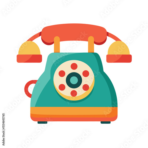 Vintage Rotary Phone A Retro Icon of Communication