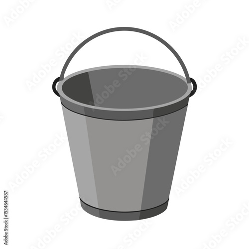 Metal Bucket Durable, Reliable, and Versatile Container for Various Uses