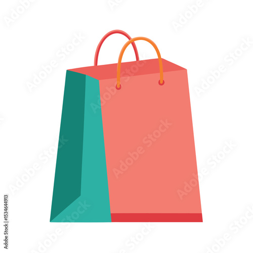 Shopping Bag Design  A Colorful and Modern Illustration
