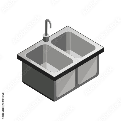 Modern Double Kitchen Sink Design Stylish and Functional Kitchen Upgrade