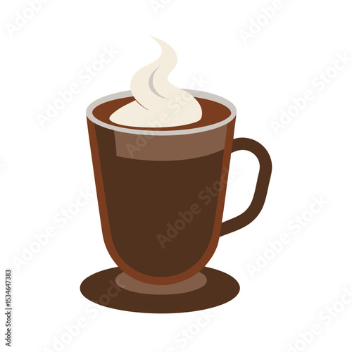 Warm Indulgence A Delicious Cup of Creamy Hot Chocolate