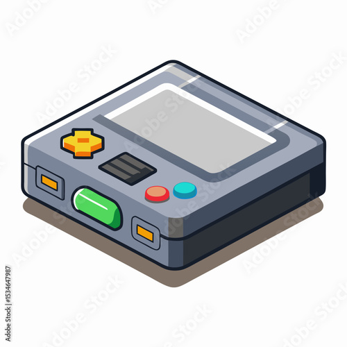 Simple Console Vector Art