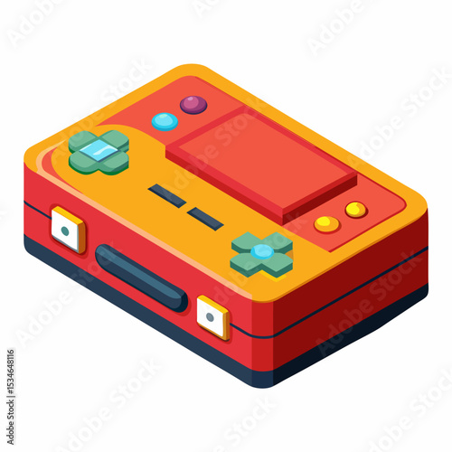 Simple Console Vector Art