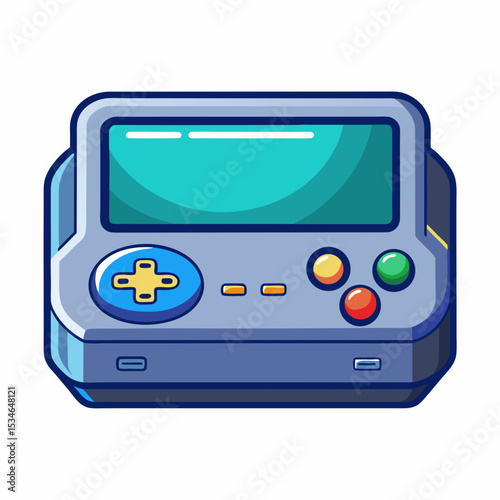Simple Console Vector Art