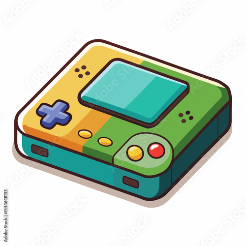 Simple Console Vector Art