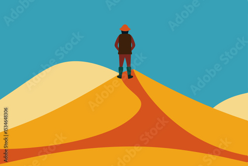 man on the beach
